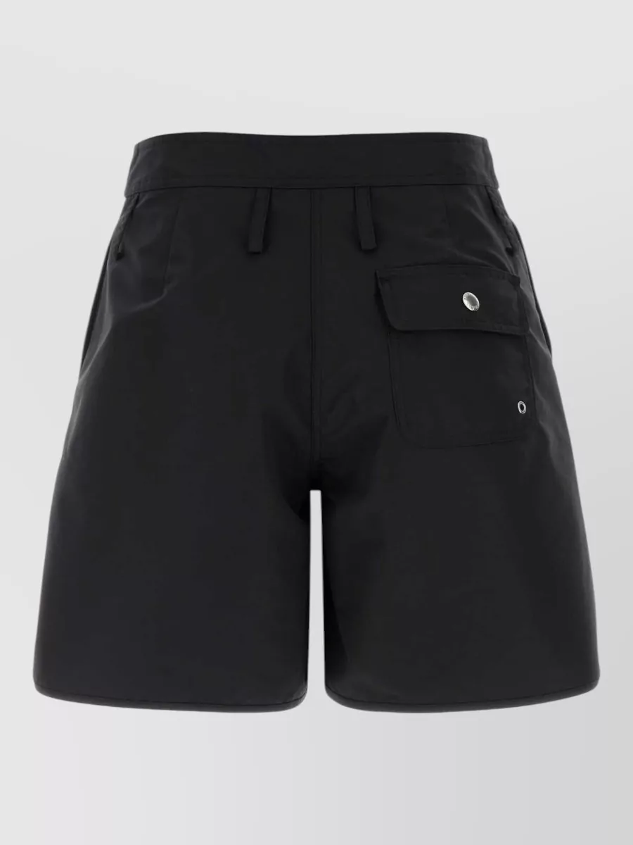 Prada nylon cropped trousers