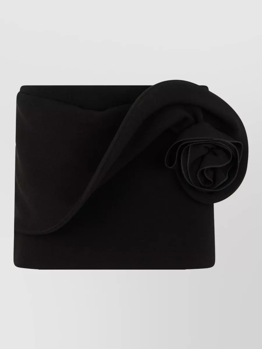 Magda Butrym floral-appliqué mini skirt