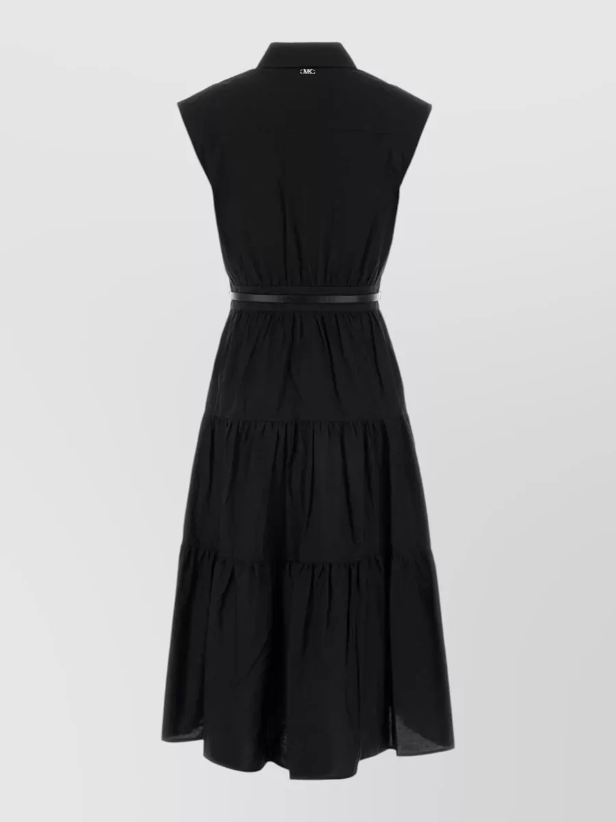 Michael Kors Cotton Poplin Midi Dress