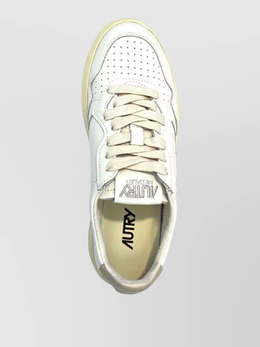 Autry Leather Low-Top Sneakers