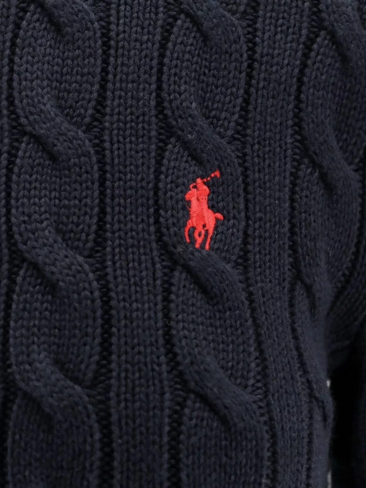 Polo Ralph Lauren Knit Cardigan Logo Contrastant