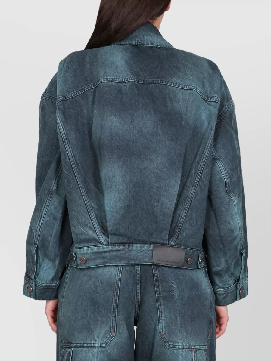 Stella Mccartney Tie Dye Oversized Jacket