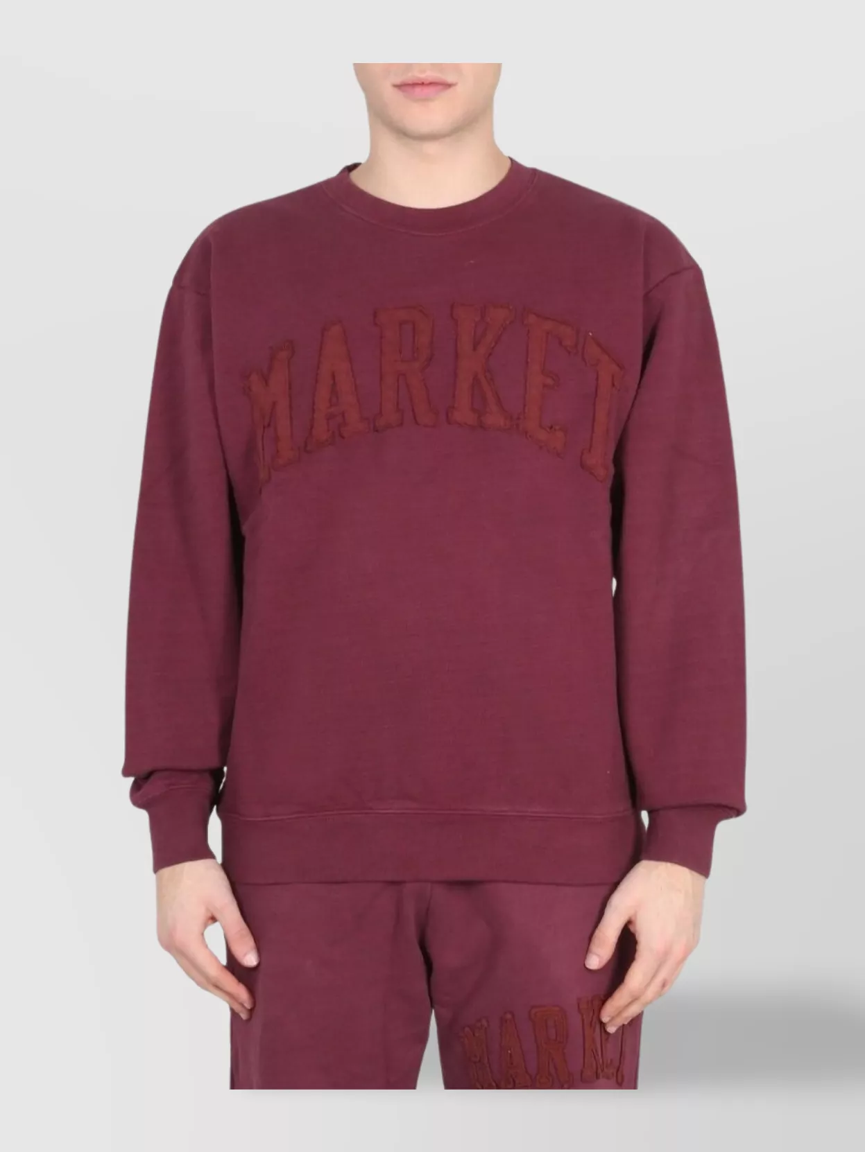 Market Vintage Wash Sweatshirt Cross-neck