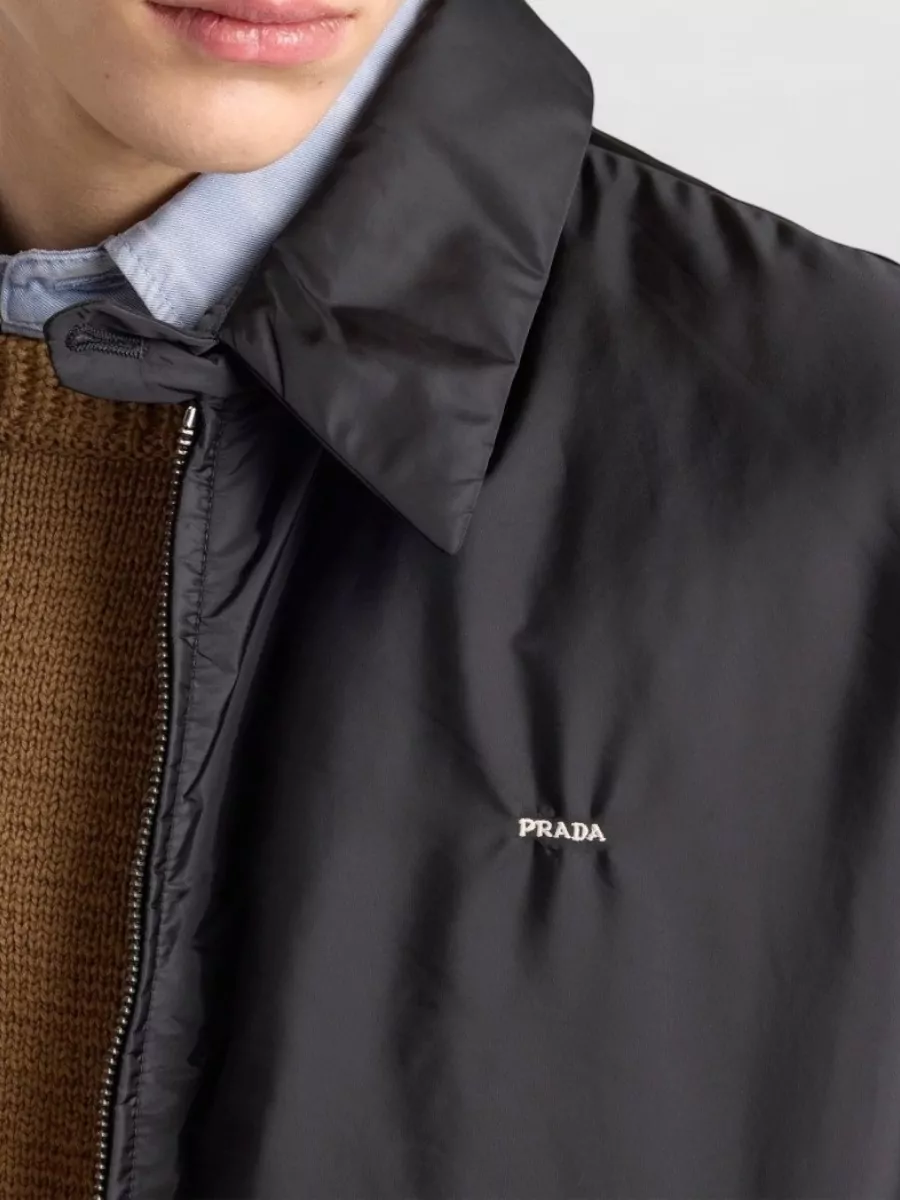 Prada Shirt Button Down Collar Chest Pockets