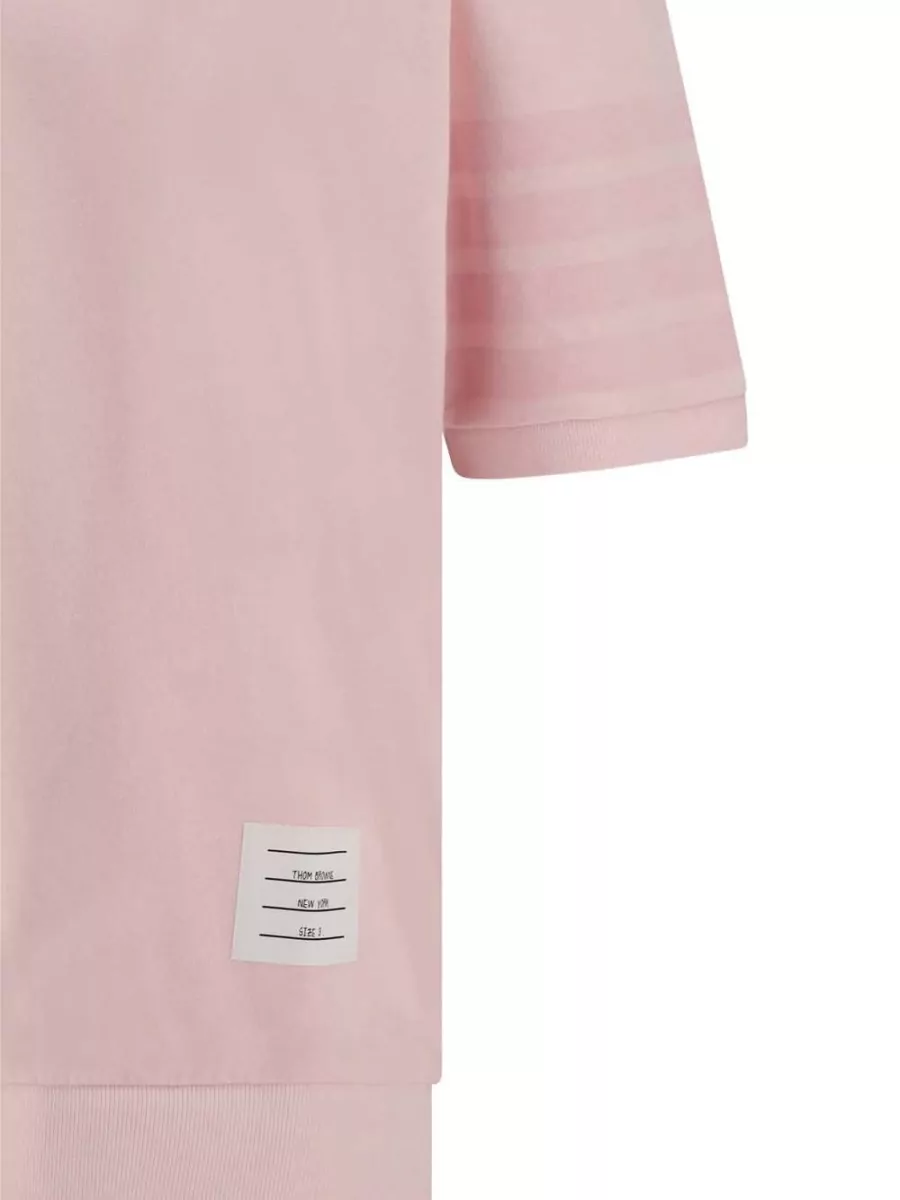 Thom Browne Cotton Short-Sleeve Striped T-Shirt