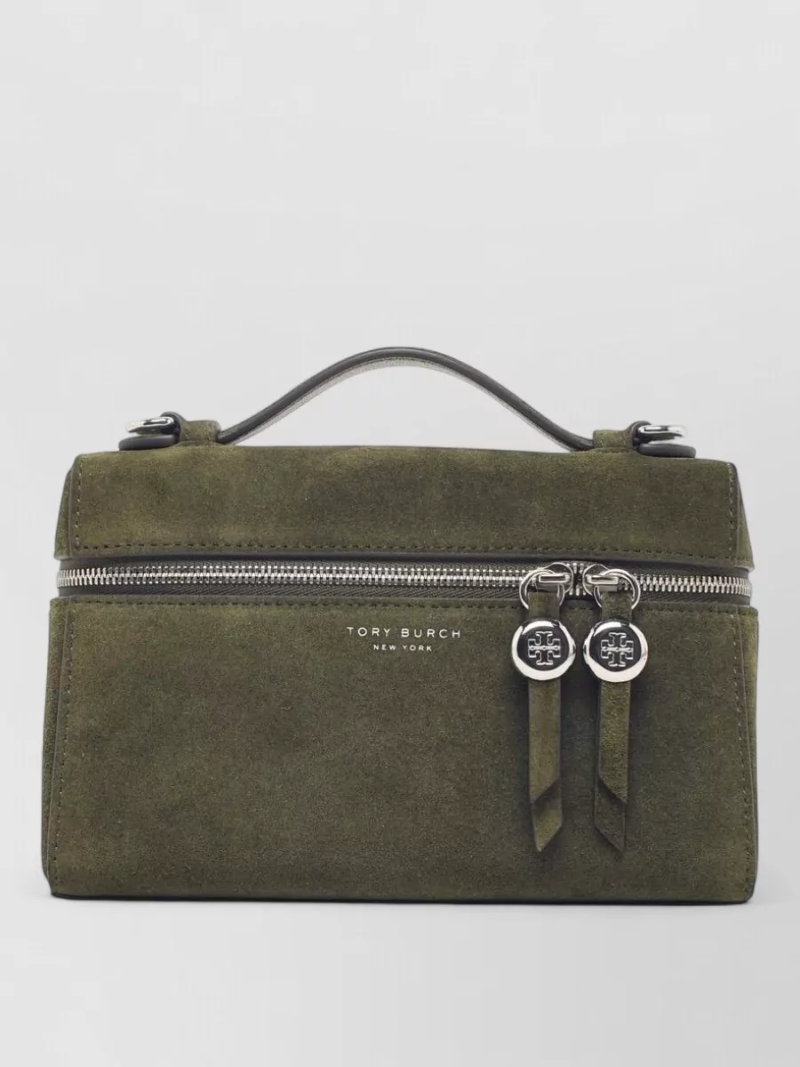 Tory Burch Romy Suede Shoulder Bag