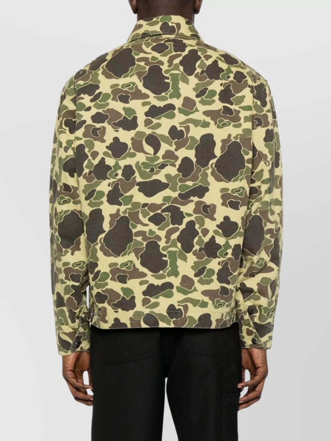 Carhartt Wip Camouflage Long Sleeve Collared Jacket