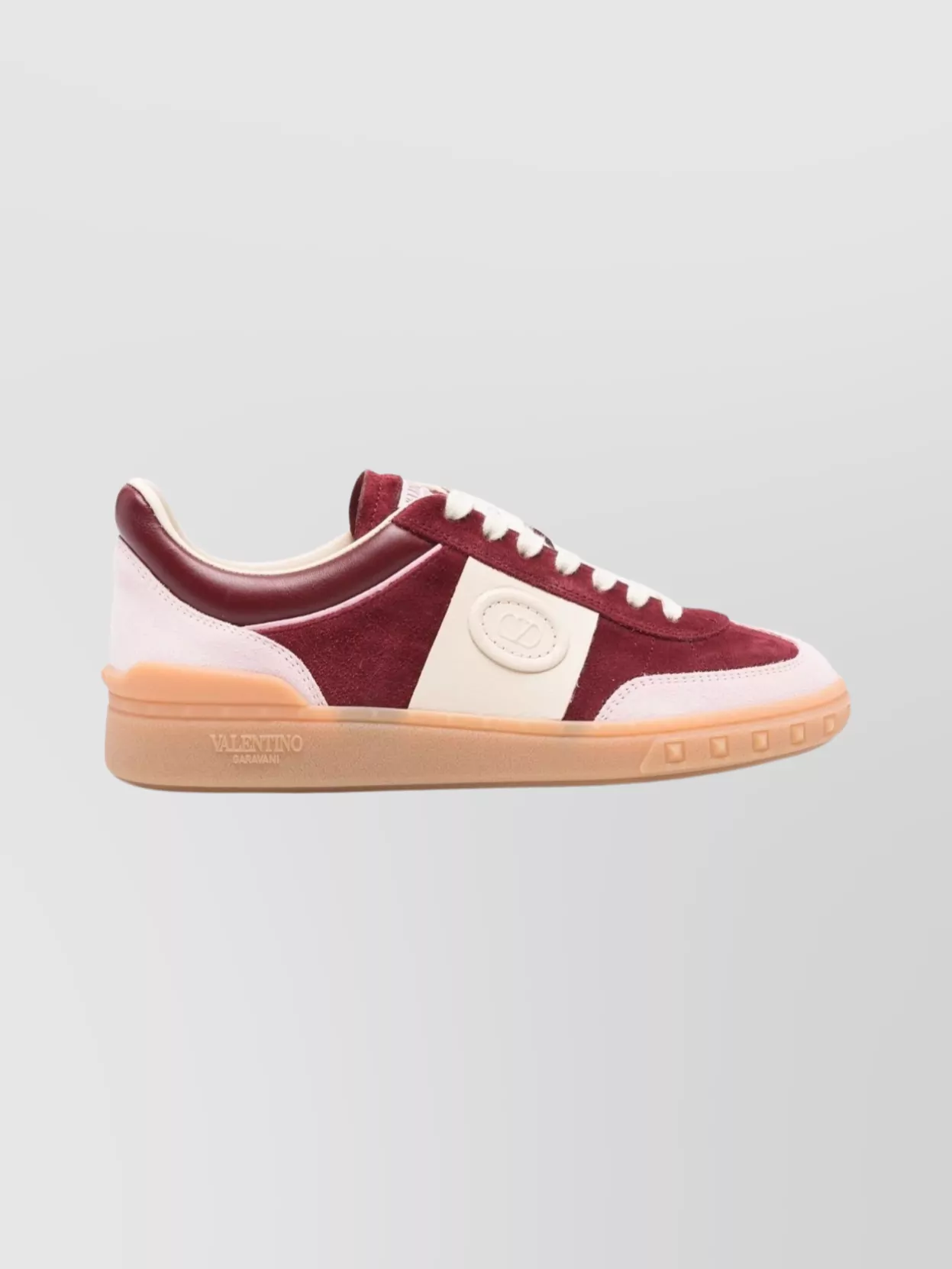 Valentino Garavani Lace-Up Shoes With Round Toe And Flat Sole