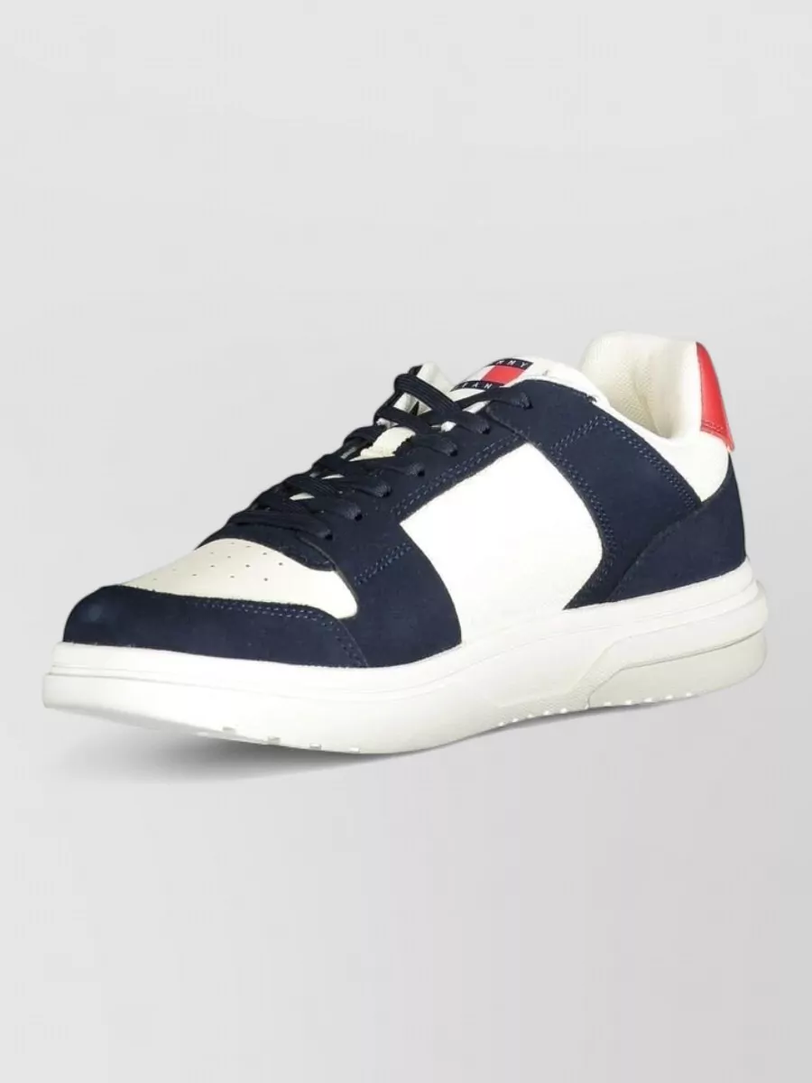 Tommy Hilfiger Leather Low-Top Sneakers