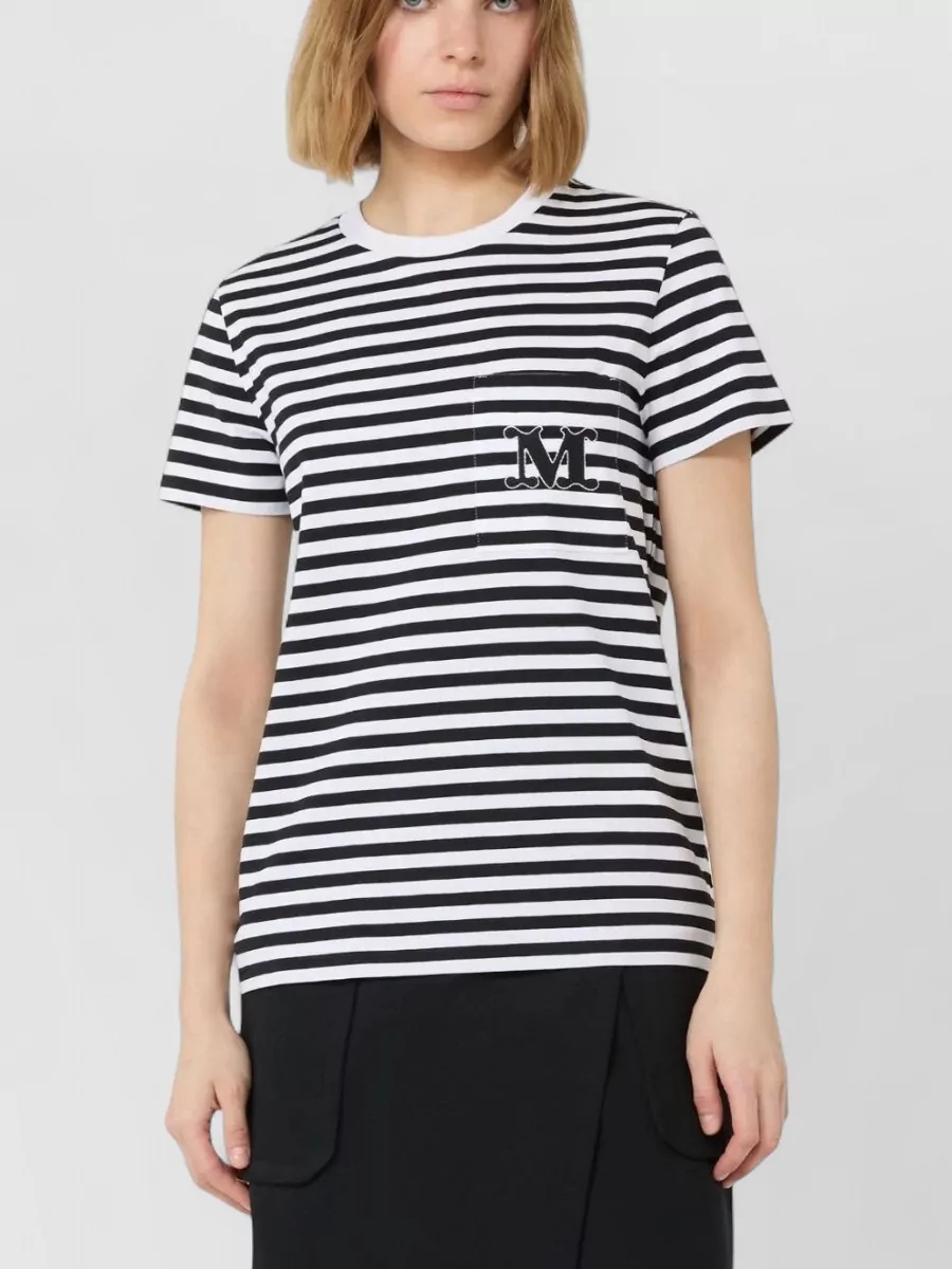 Max Mara Striped Sleeveless T-Shirt