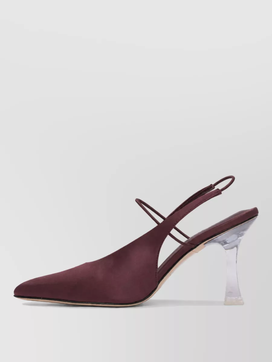 Studio Amelia Mignon 90 Fabric Slingback Pumps