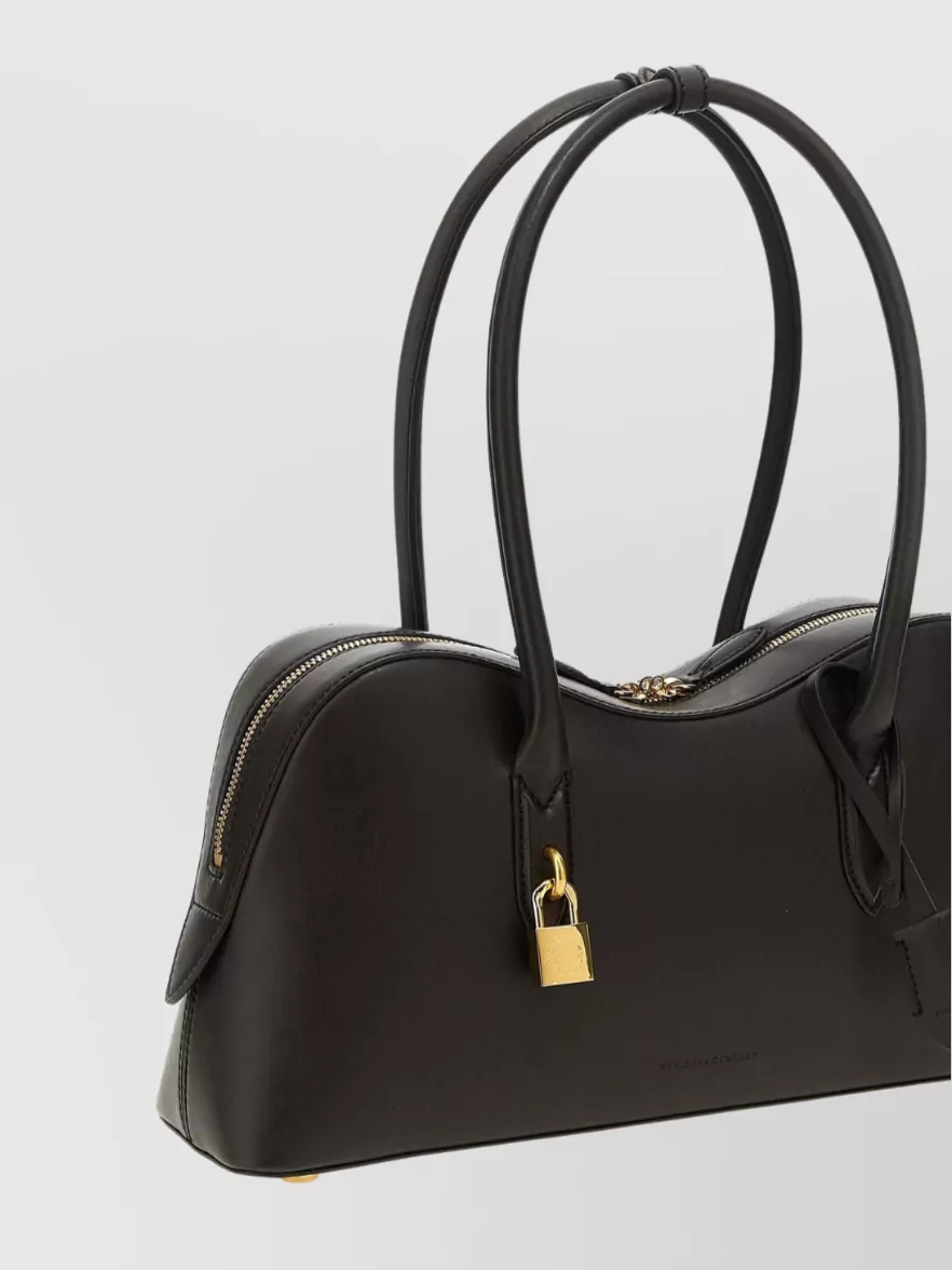 Stella Mccartney Structured Shape Shoulder Bag With Top Handles