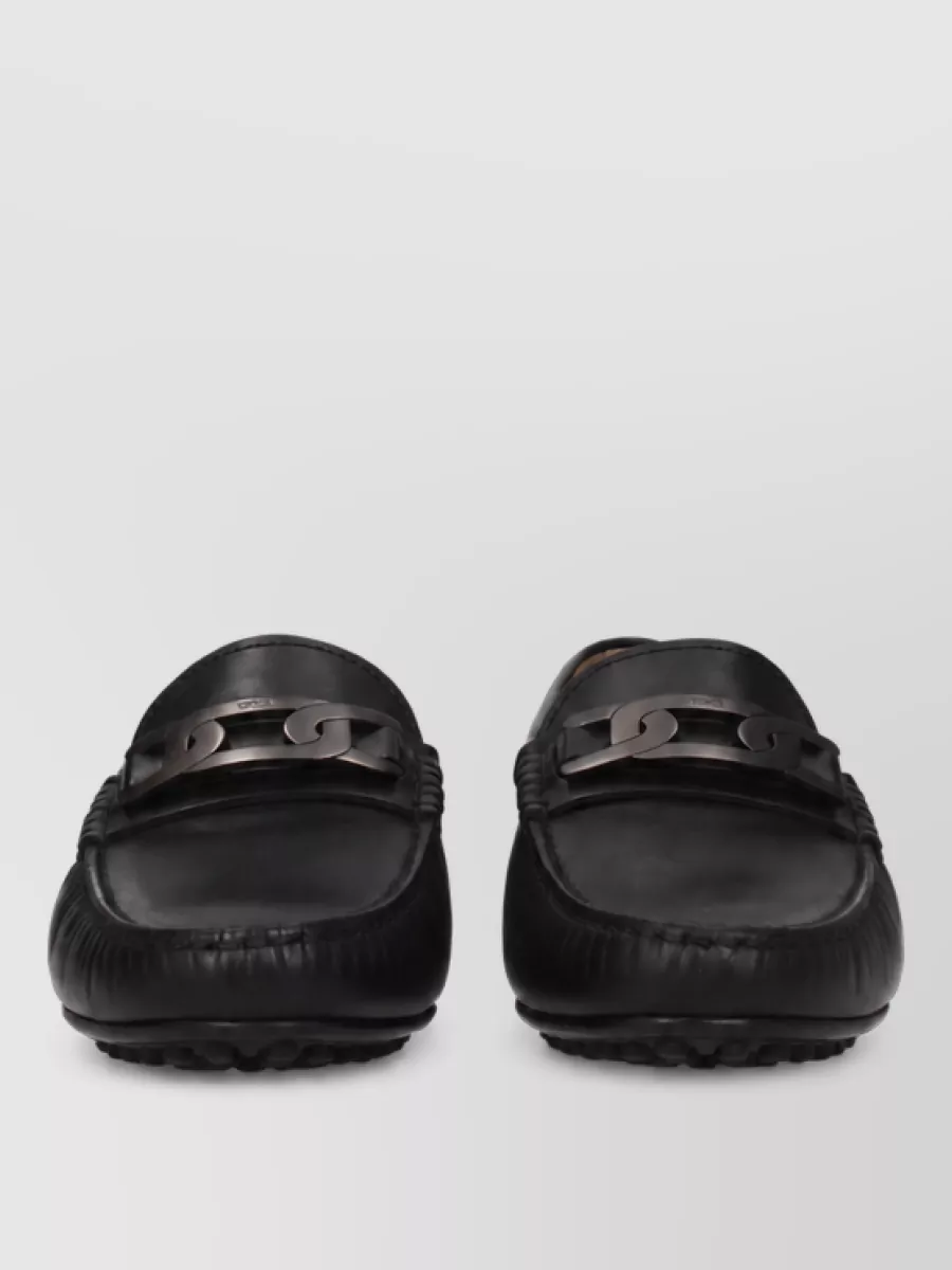 Tod's leather loafers