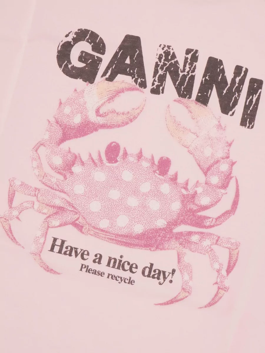 Ganni Cotton T-Shirt