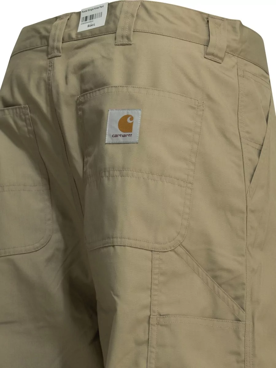 Carhartt Wip Postal Single Knee Straight-Leg Trousers