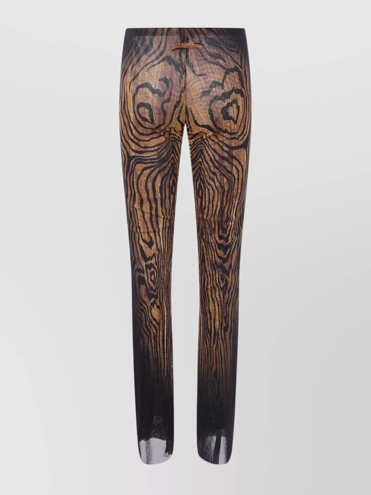 Jean Paul Gaultier Wood Printed Mesh Trouser