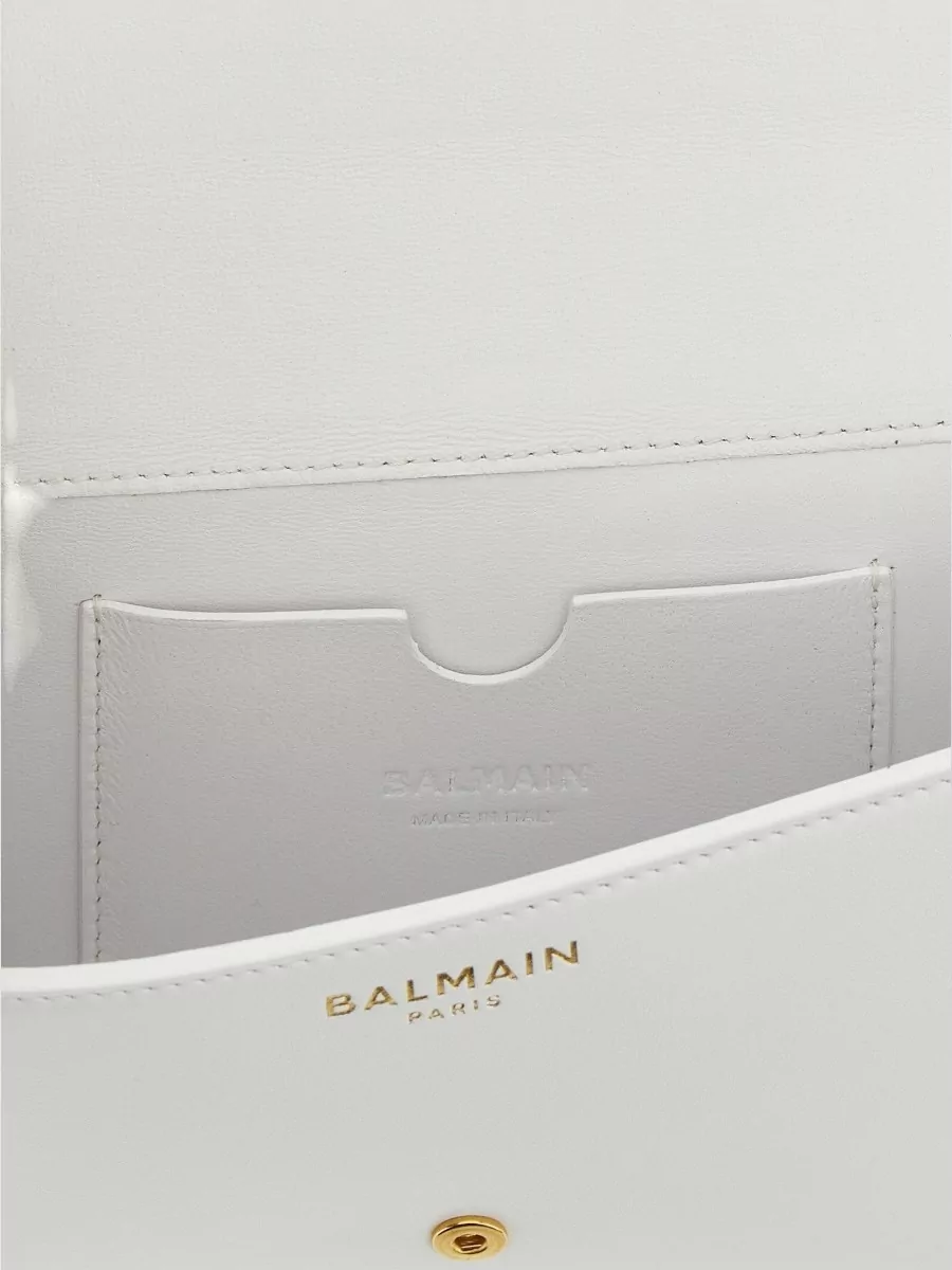 Balmain Shuffle Wallet Chain Strap Buckle Detail