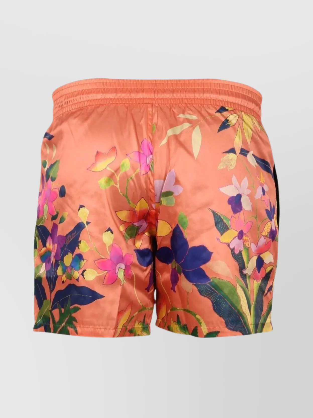 Etro Swimwear Floral Print Back Pocket