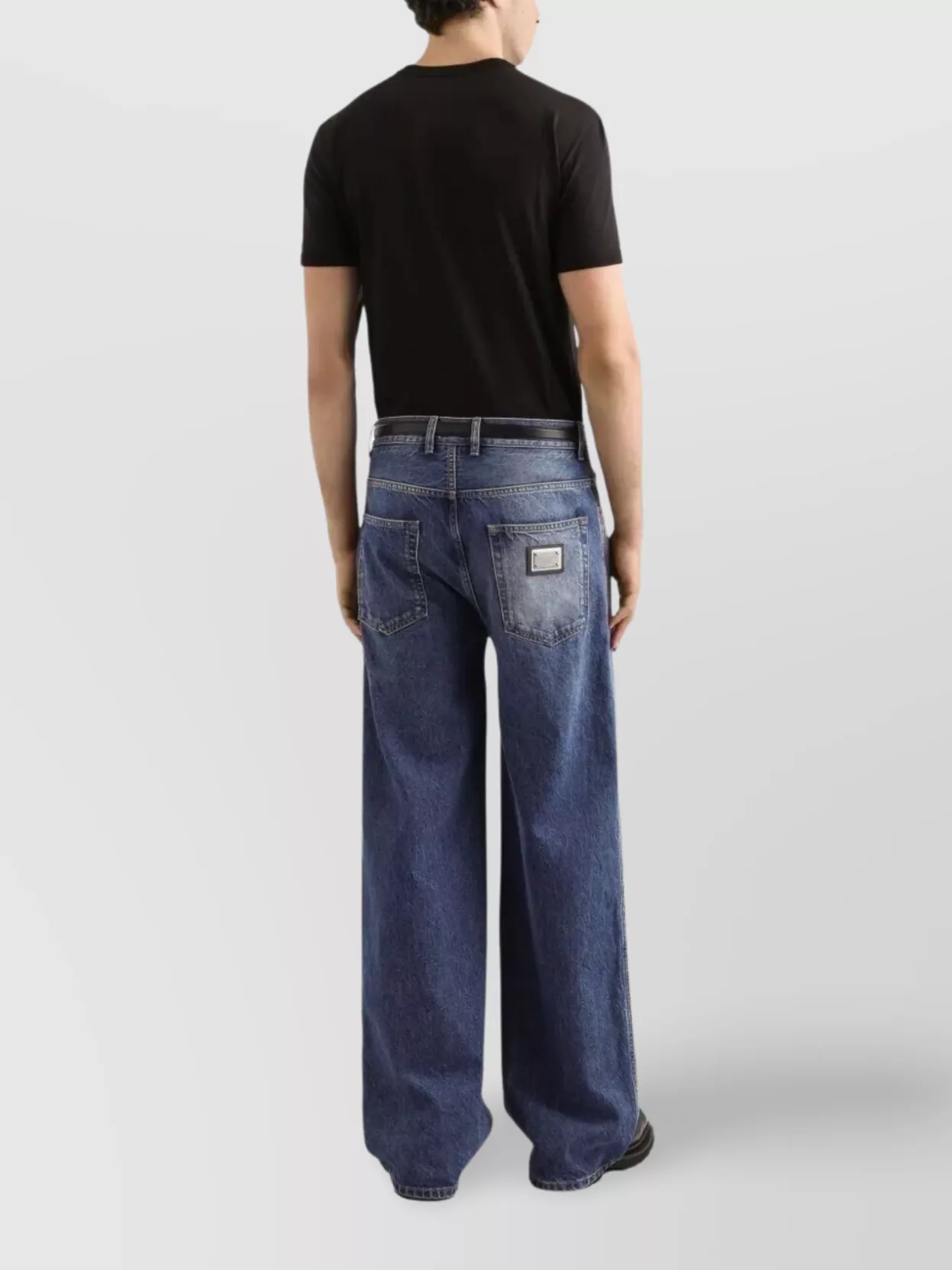 Dolce&Gabbana Cotton T-Shirt Logo Patch