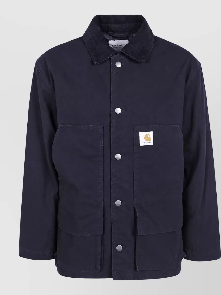 Carhartt Wip cotton canvas shirt jacket