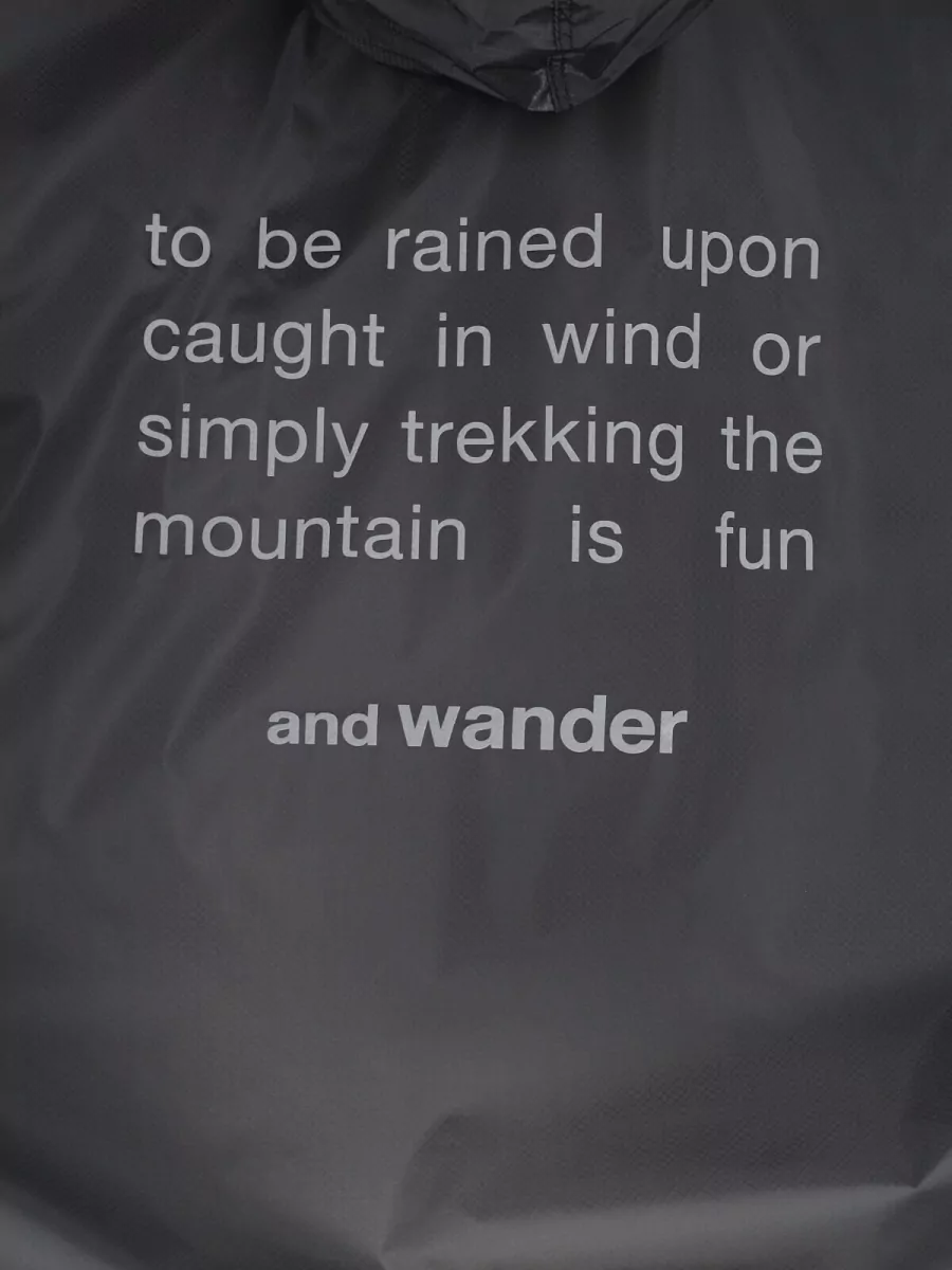 And Wander Raincoat