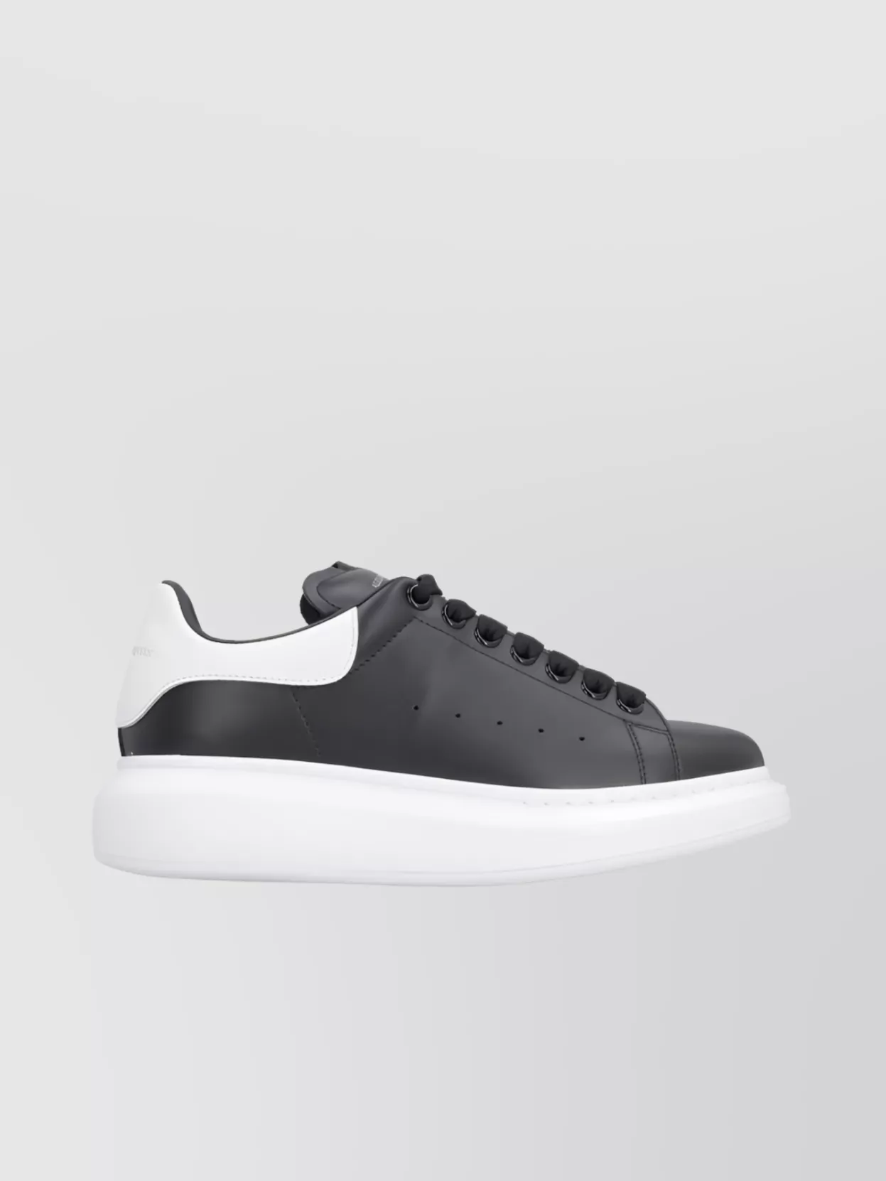 Shop Alexander Mcqueen Oversized Platform Sneakers In Black