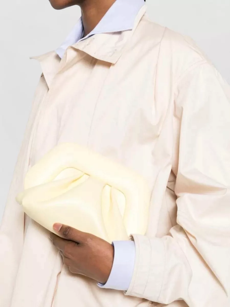 Themoiré Bios Small Gathered Clutch Bag