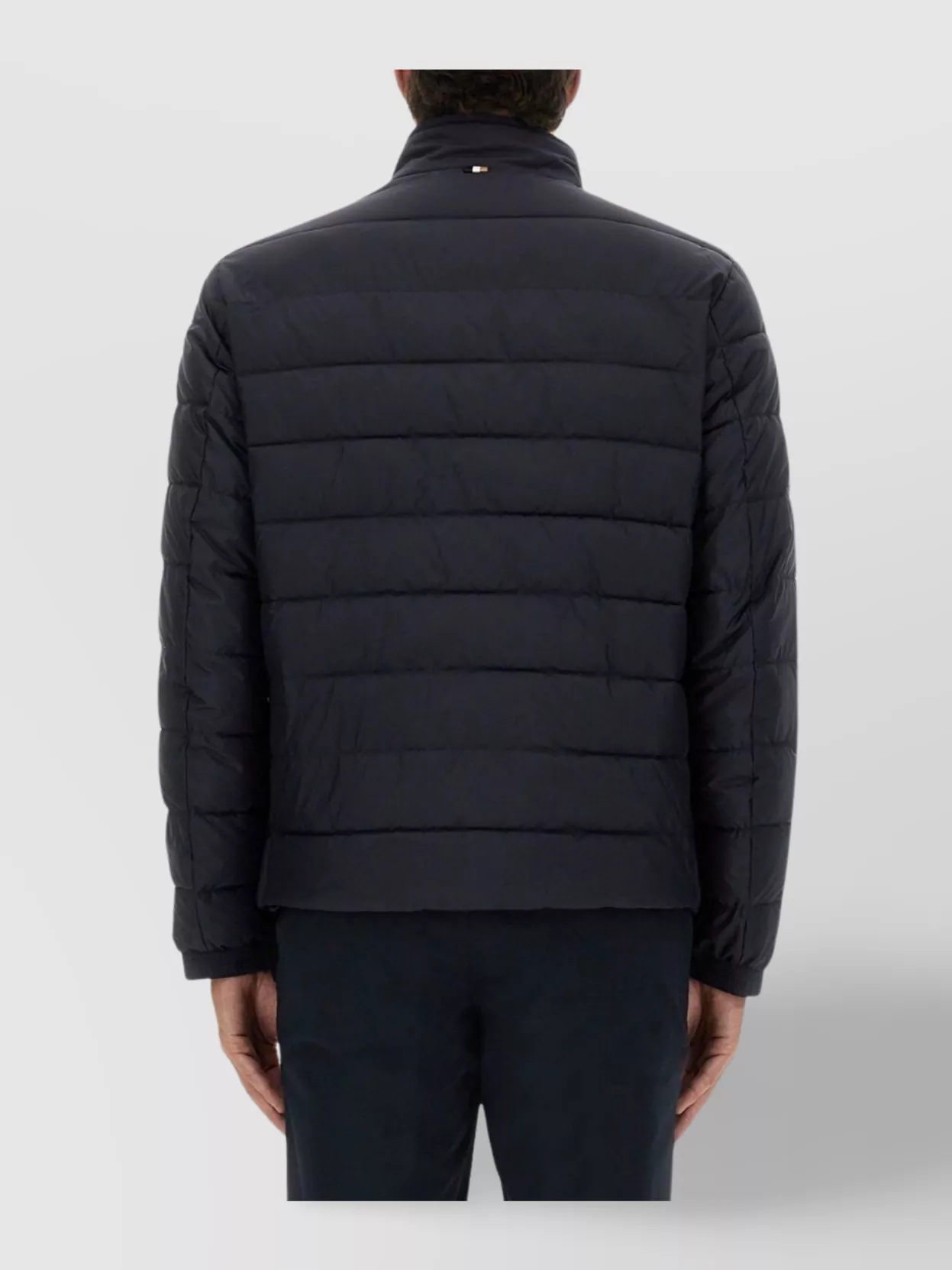 Boss Collar High Padded Zip Pockets Sleeves