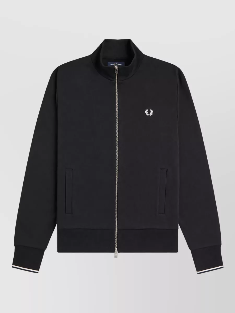 Fred Perry Cotton zip hoodie