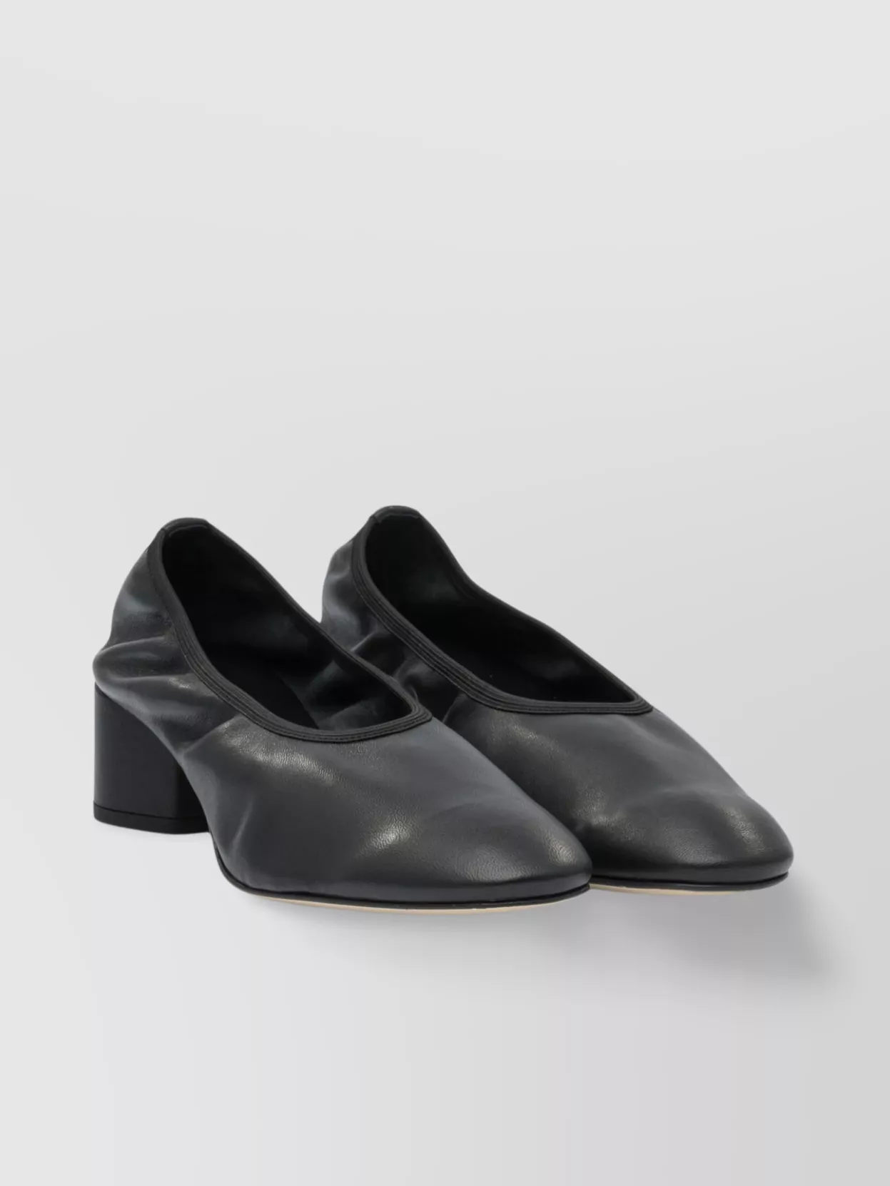 Aeyde Block Heel Ballerina Shoes