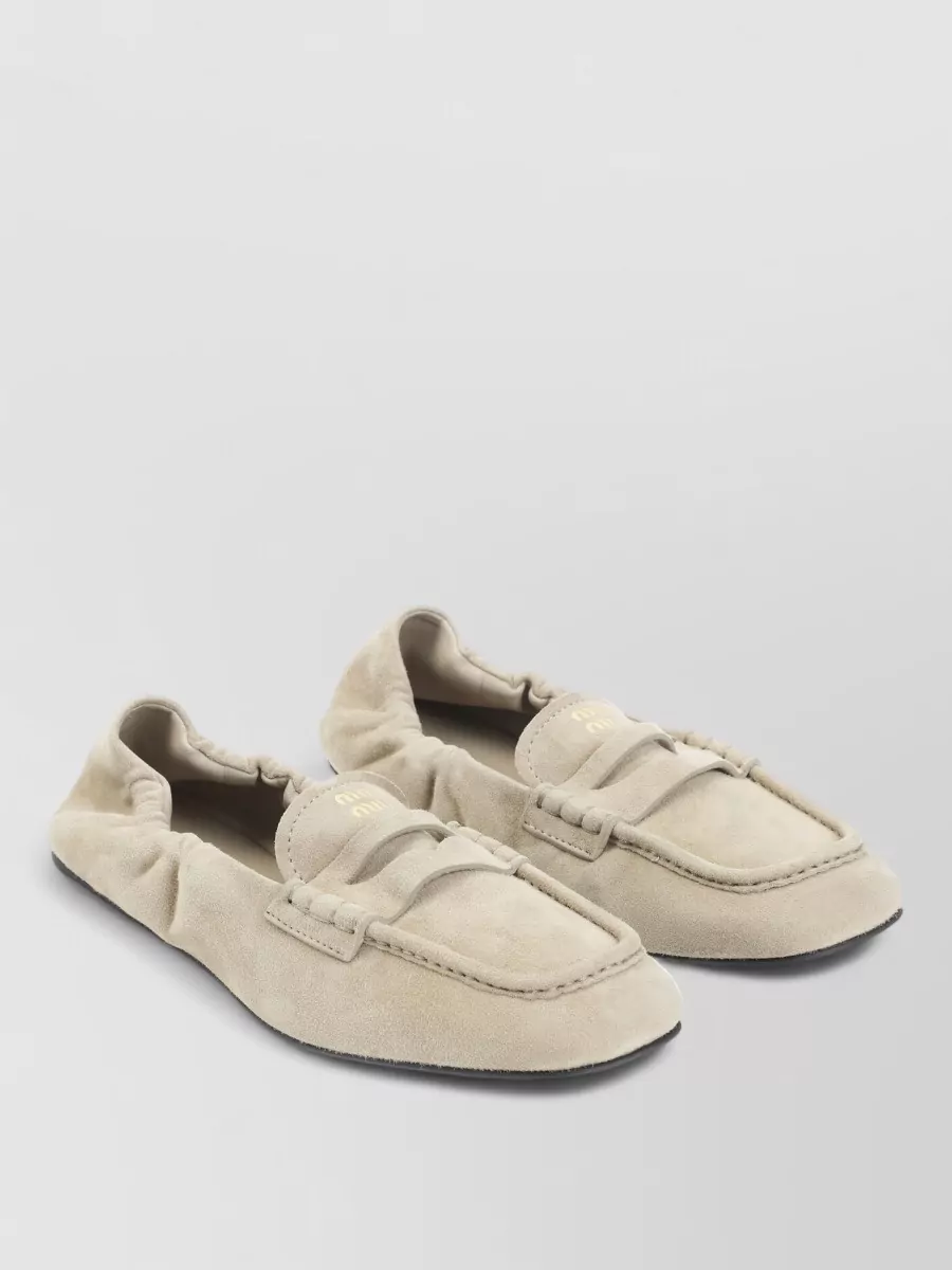 Miu Miu suede loafers