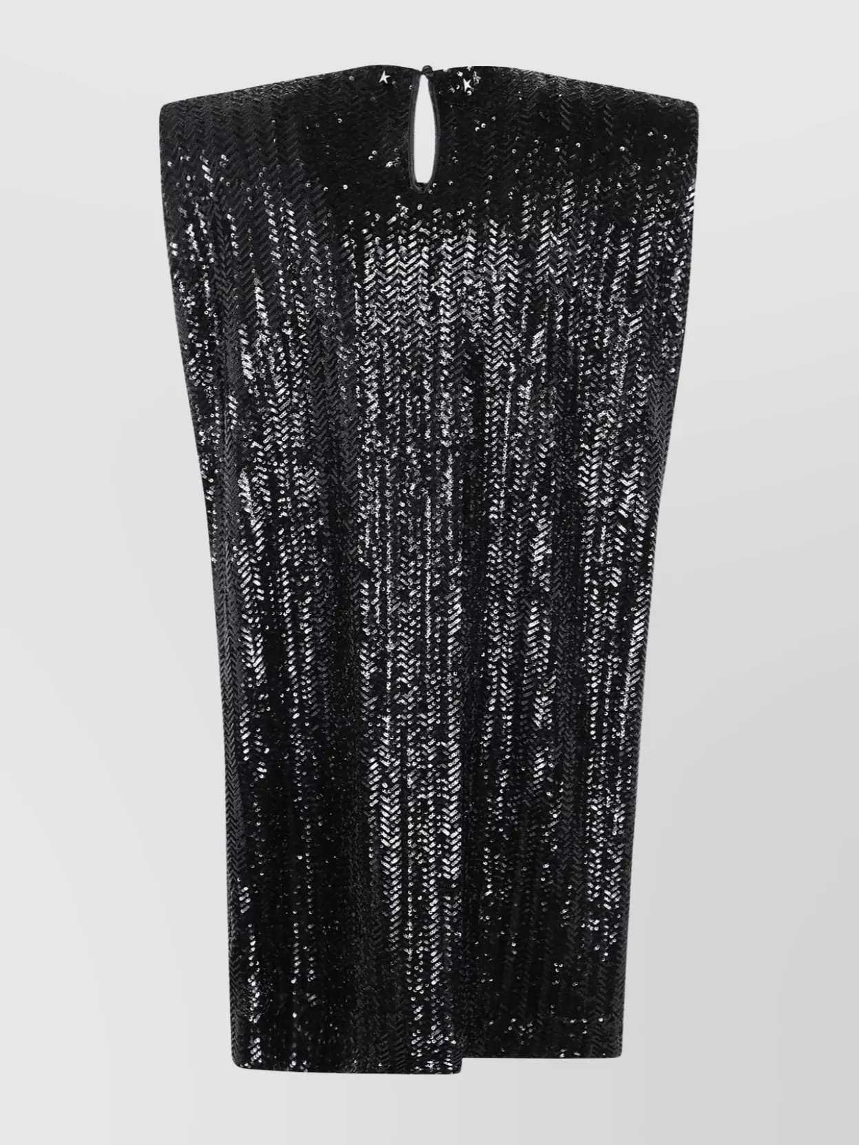 Golden Goose Journey W's Sleeveless T-Shirt Dress Shoulderpads Paillettes