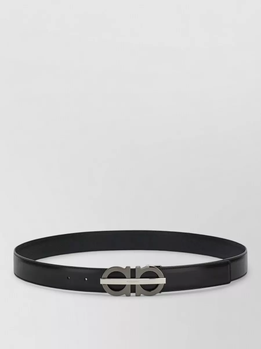 Ferragamo leather reversible belt