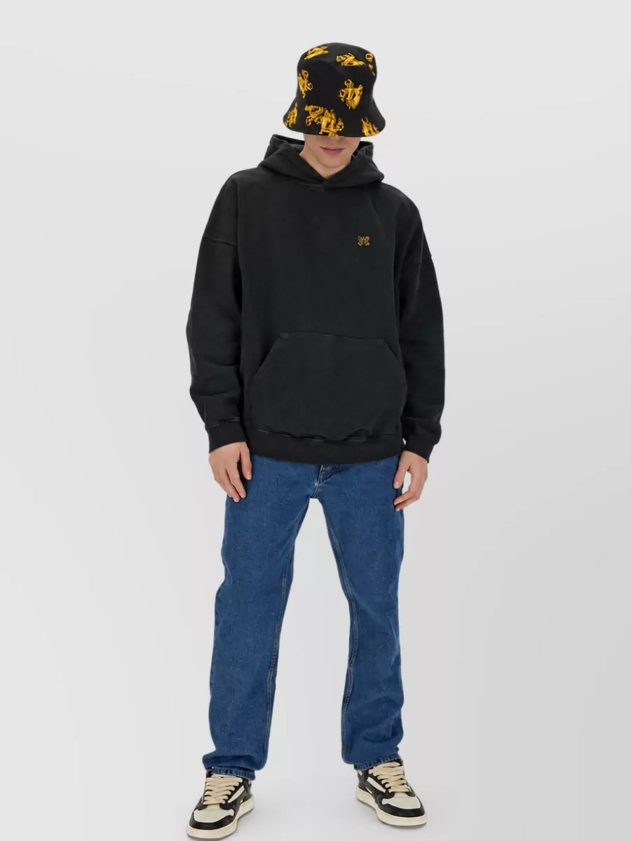 Palm Angels Straight Leg Denim Jeans