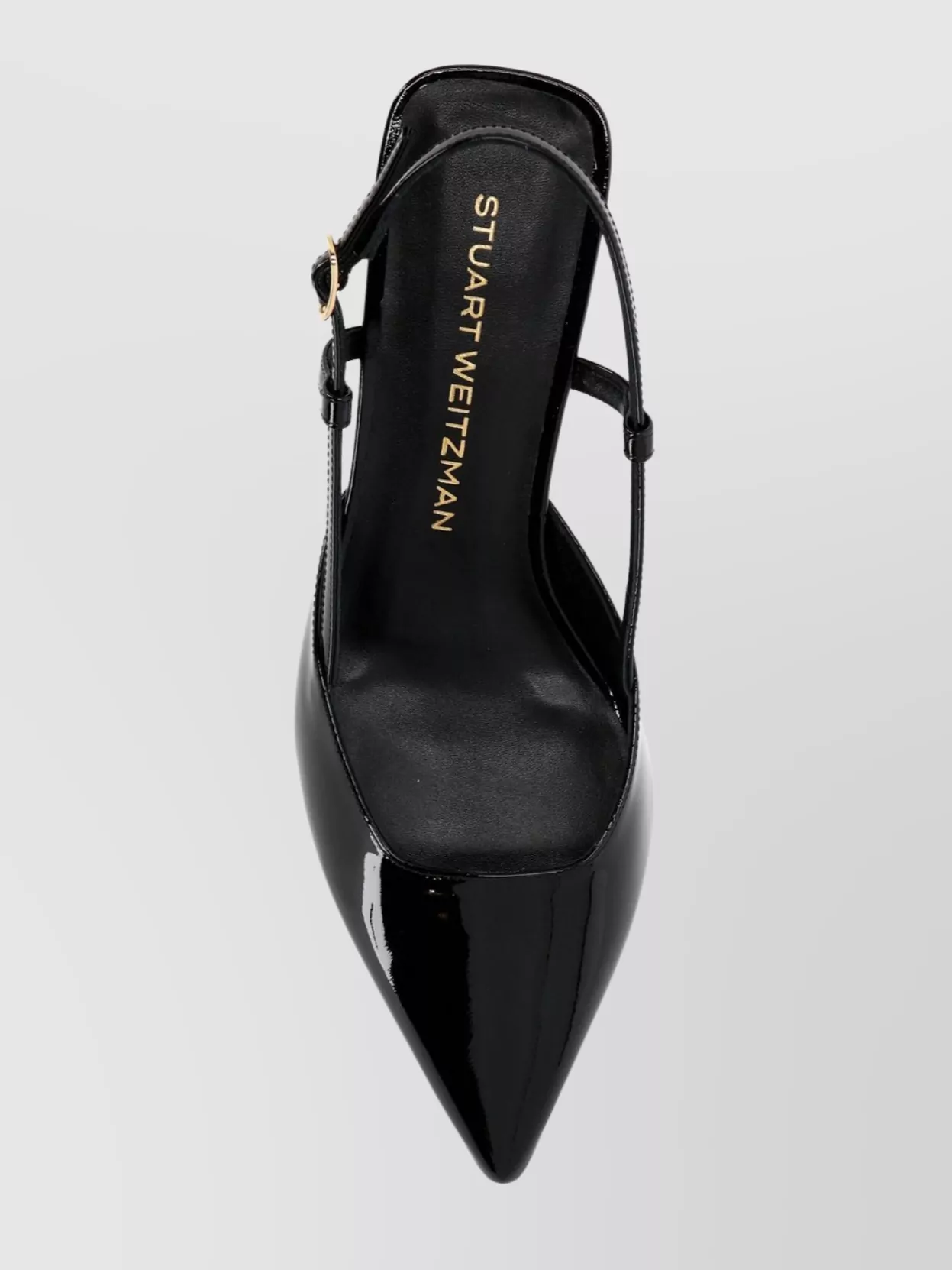 Stuart Weitzman Sandals Pointed Toe Buckle Detail