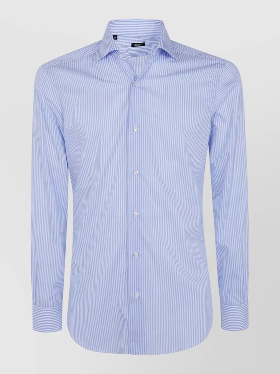 Barba Napoli striped shirt