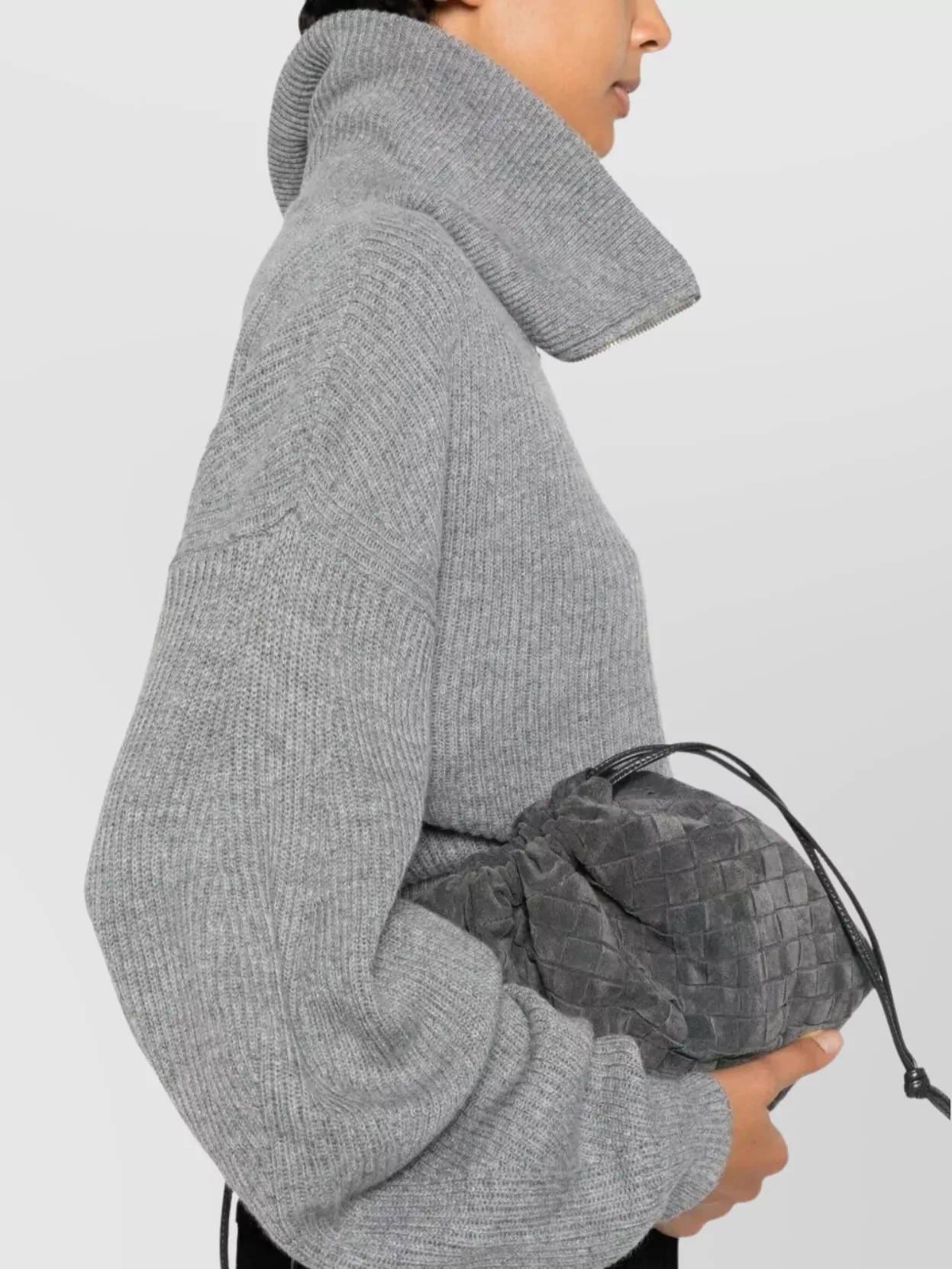 Sportmax Knitwear With Collared Neck And Cropped Length