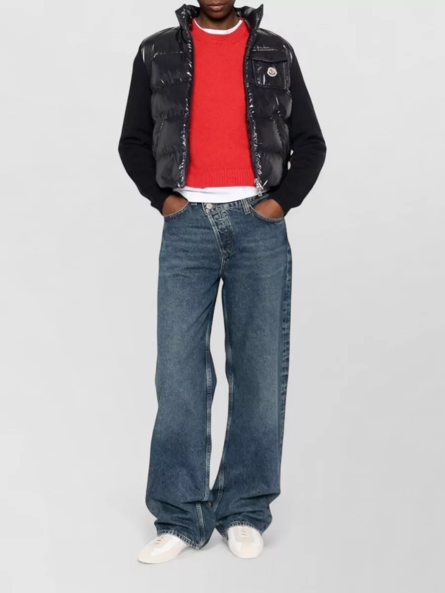 Moncler Padded Wool Zip Jacket