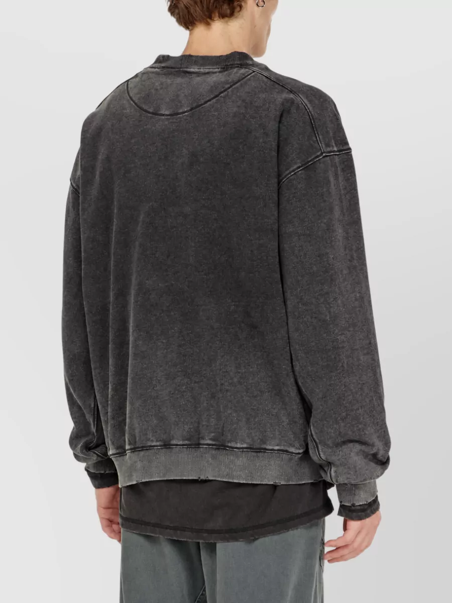 Diesel Cotton Faded Relaxed-Fit Sweatshirt