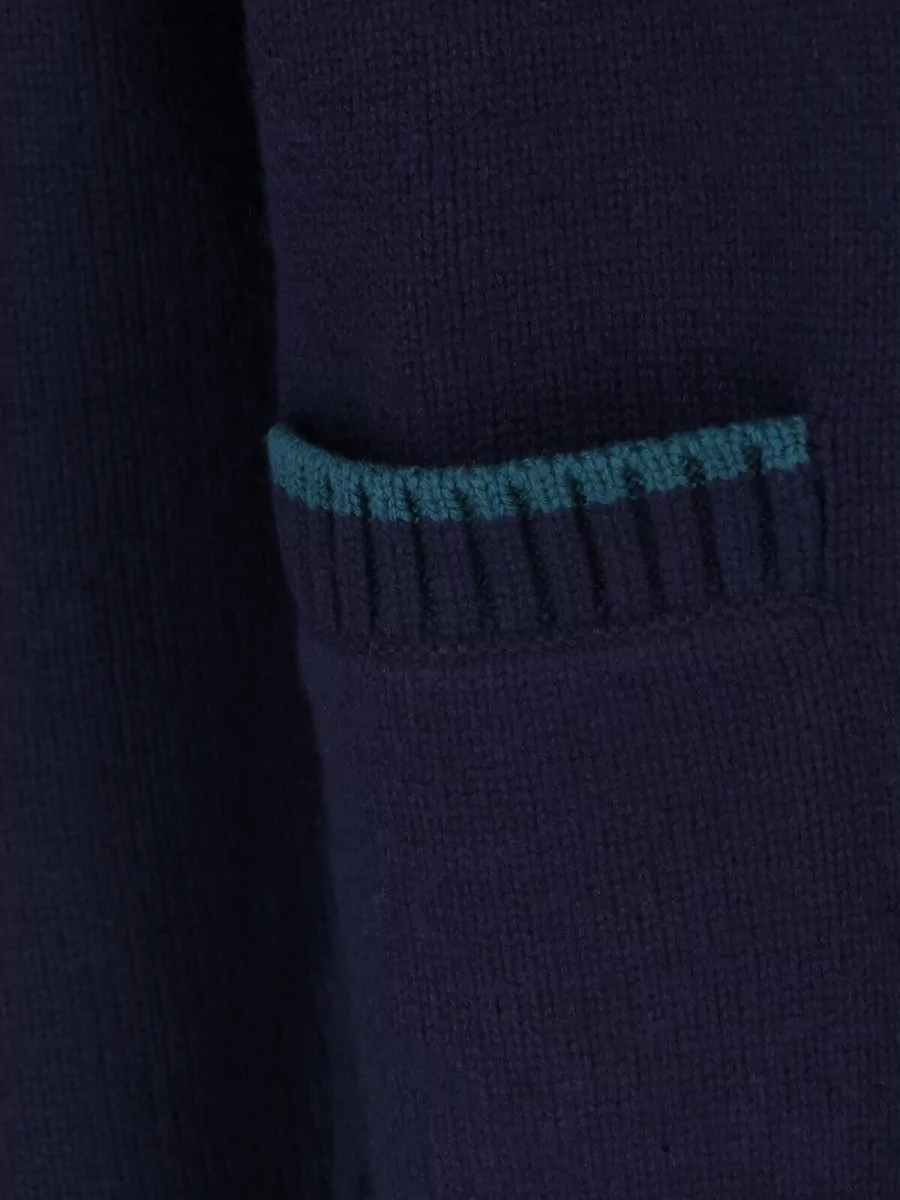 Casablanca Cashmere Merino Wool Relaxed-Fit V-Neck Cardigan