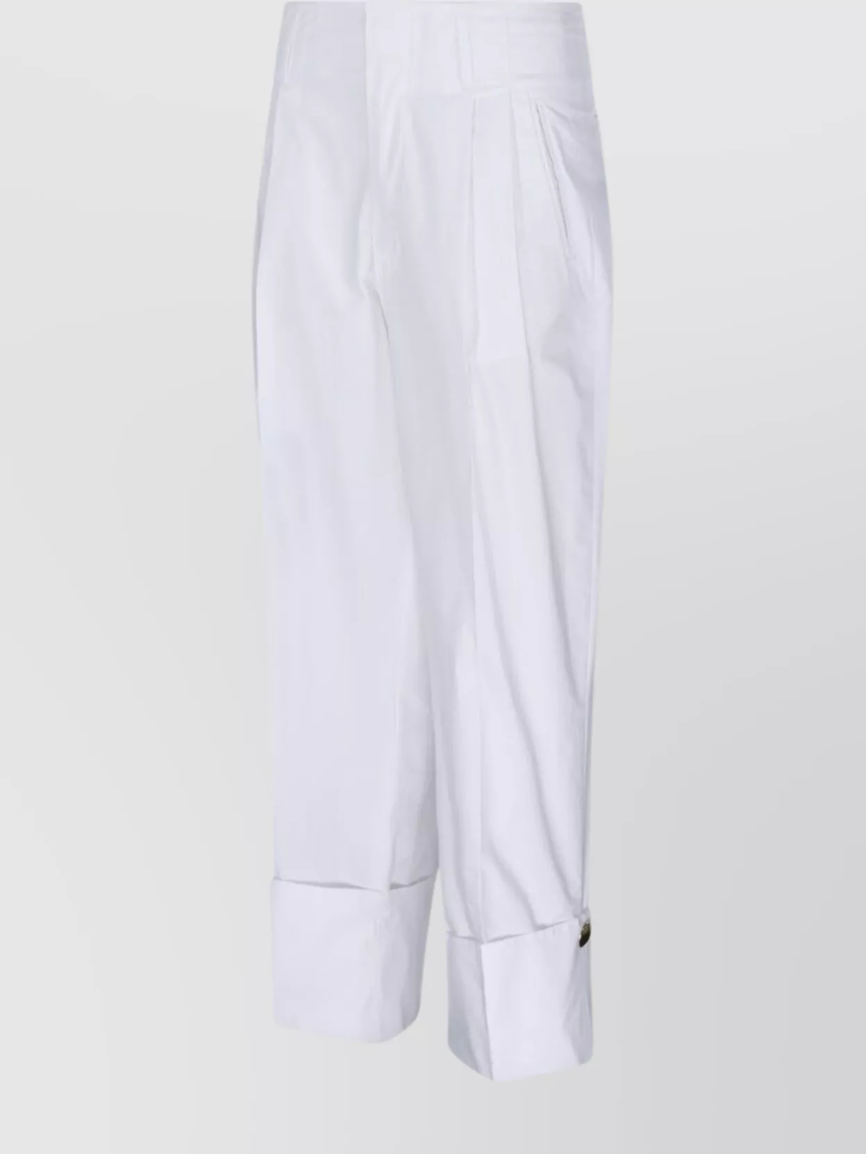 Shop Darkpark Tailored Pleated Cuff Pant