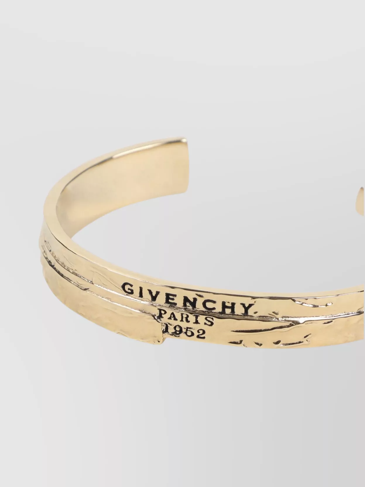 Givenchy Modern Open Cuff Bracelet Textured Finish
