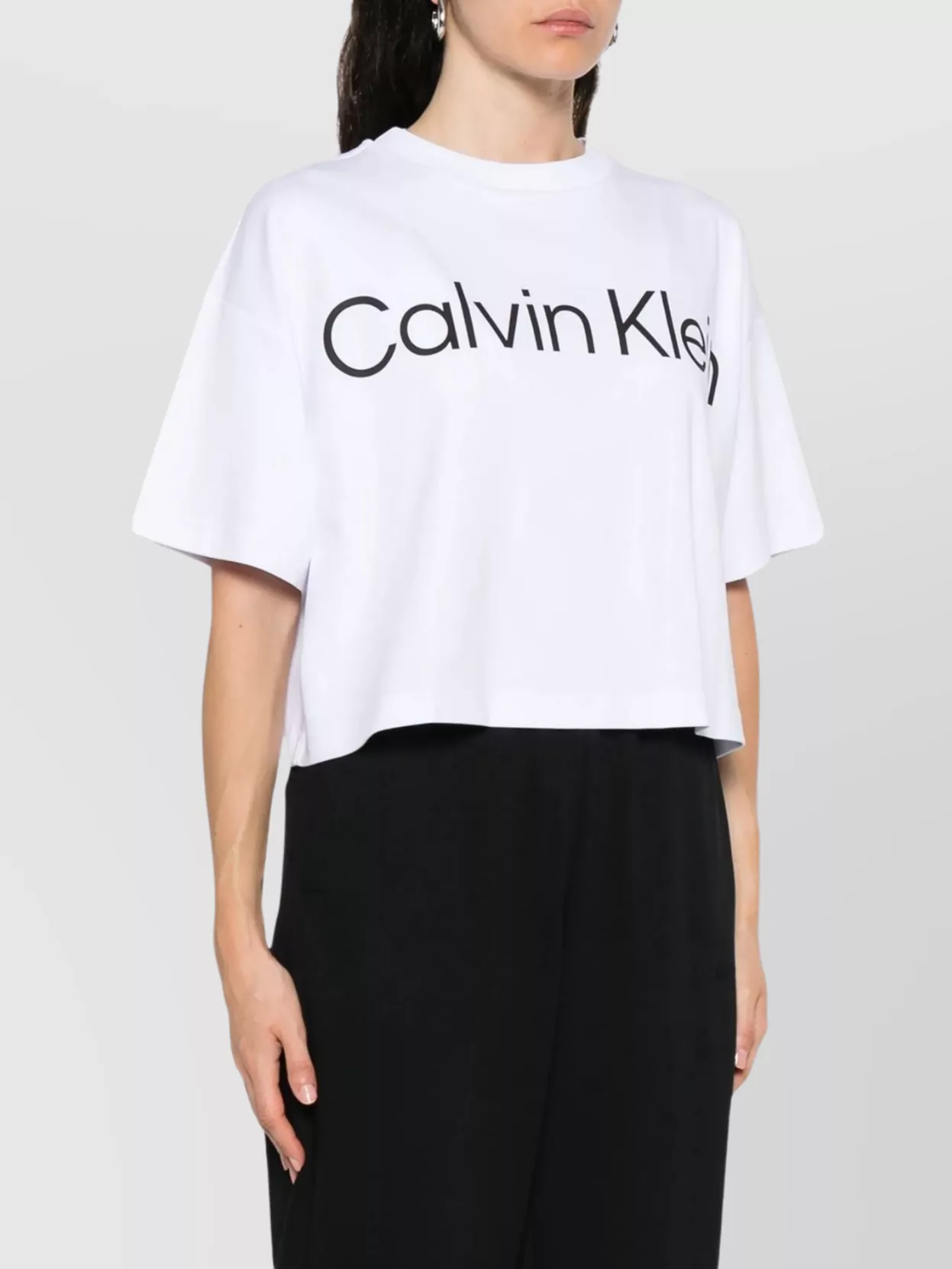 Calvin Klein Graphic T-Shirt Logo Boxy