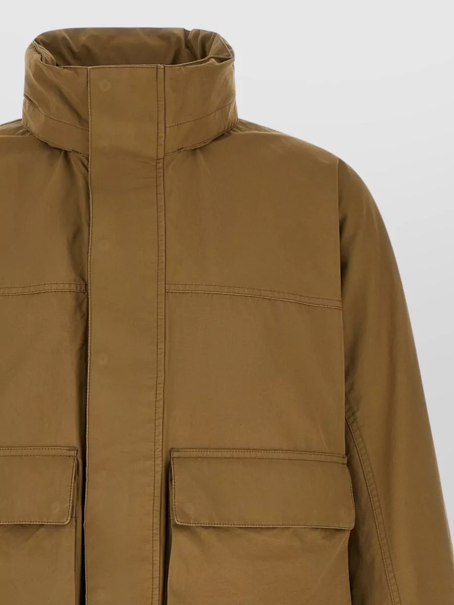 Lemaire Cotton Hooded Padded Coat