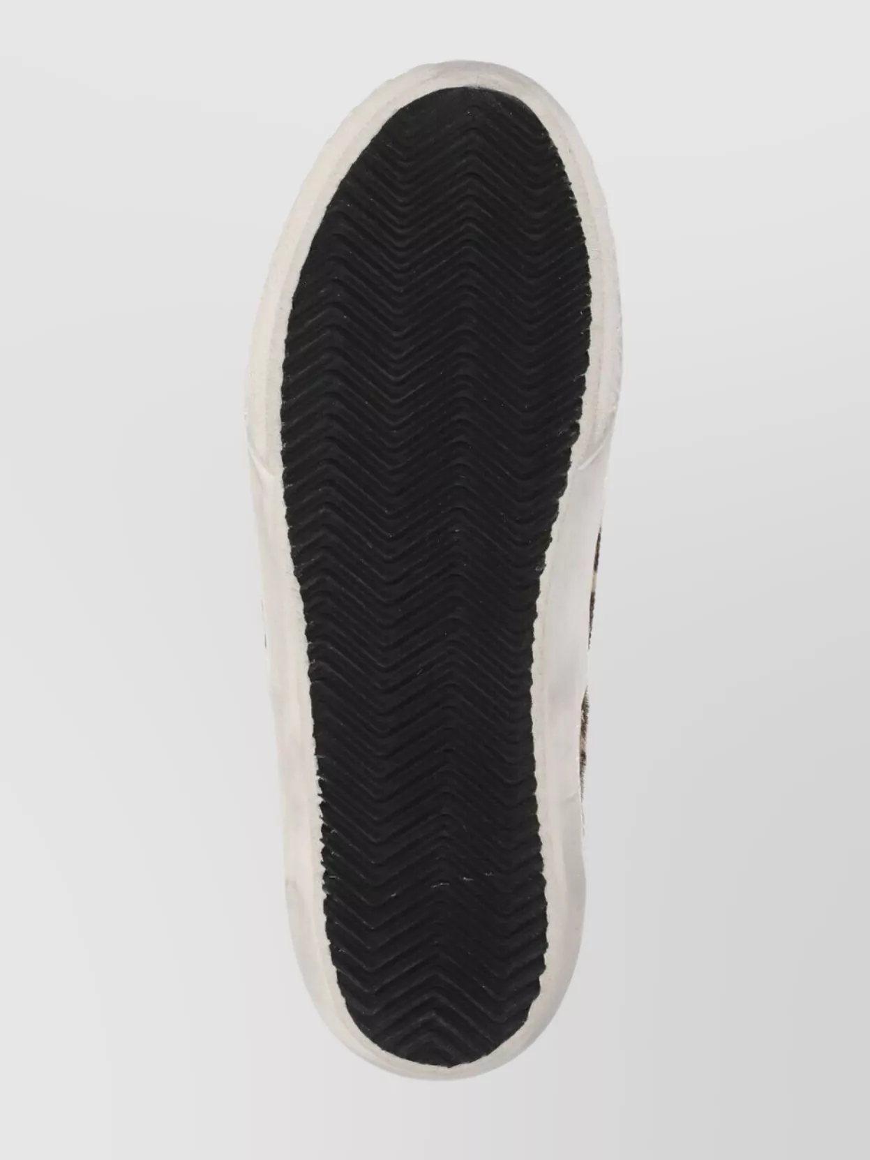 Golden Goose Brown Low Top Sneakers With Embossed Logo On The Heel And All-over Leopard Motif In Leather Woman