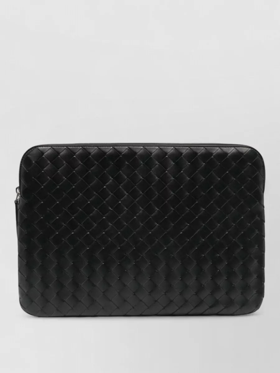 Bottega Veneta leather document holder