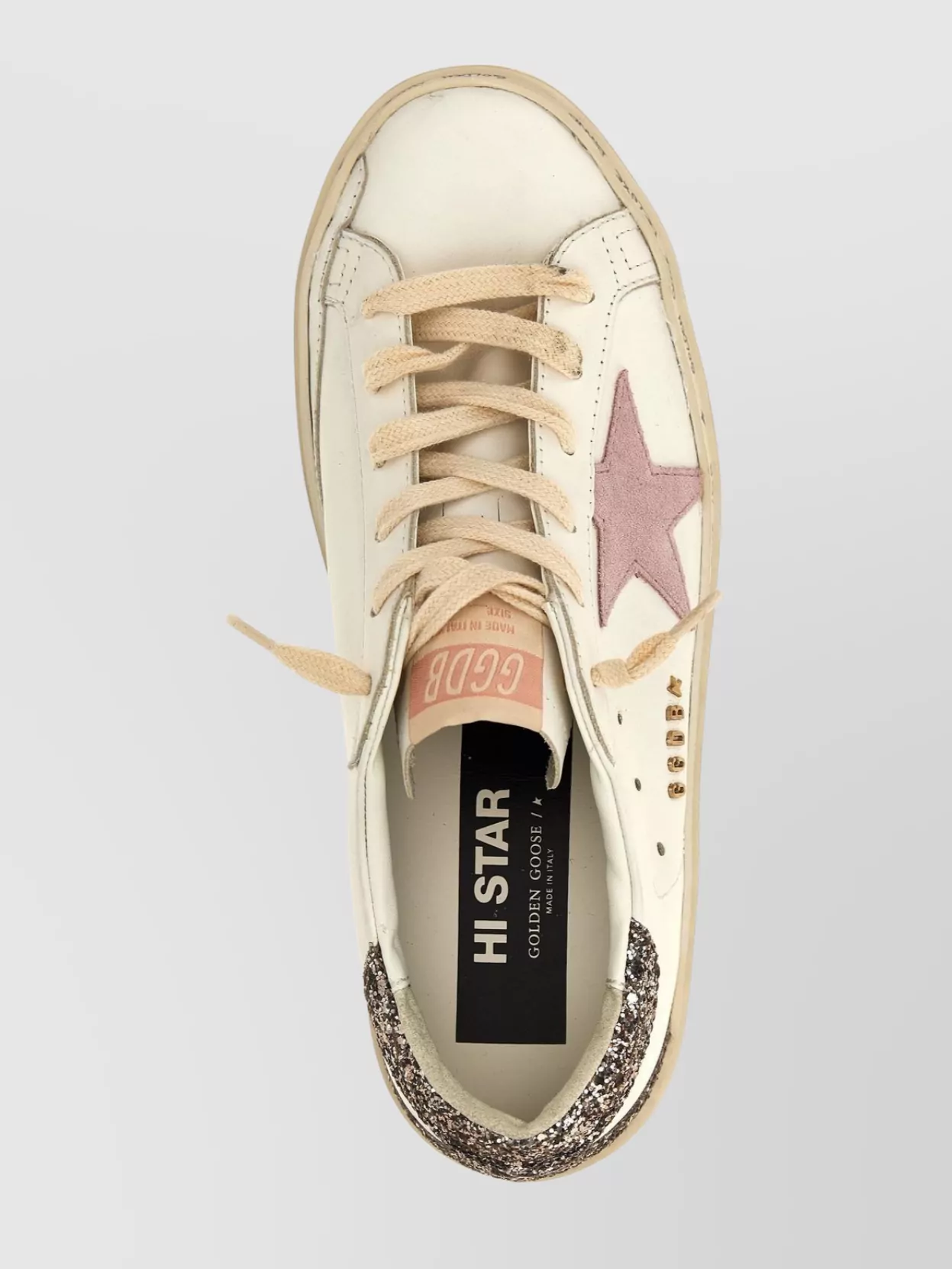 Golden Goose 'Starlight' Sneakers Glitter Rubber Sole