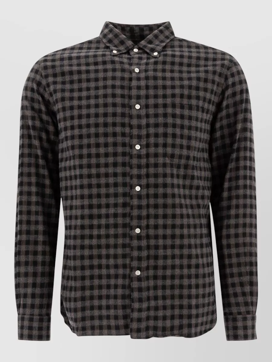 Beams Plus gingham check shirt