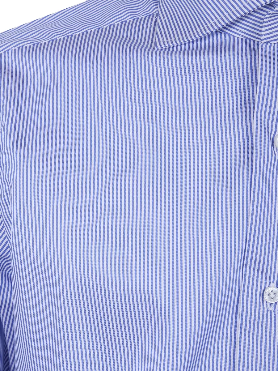 Barba Napoli Cotton Twill Shirt
