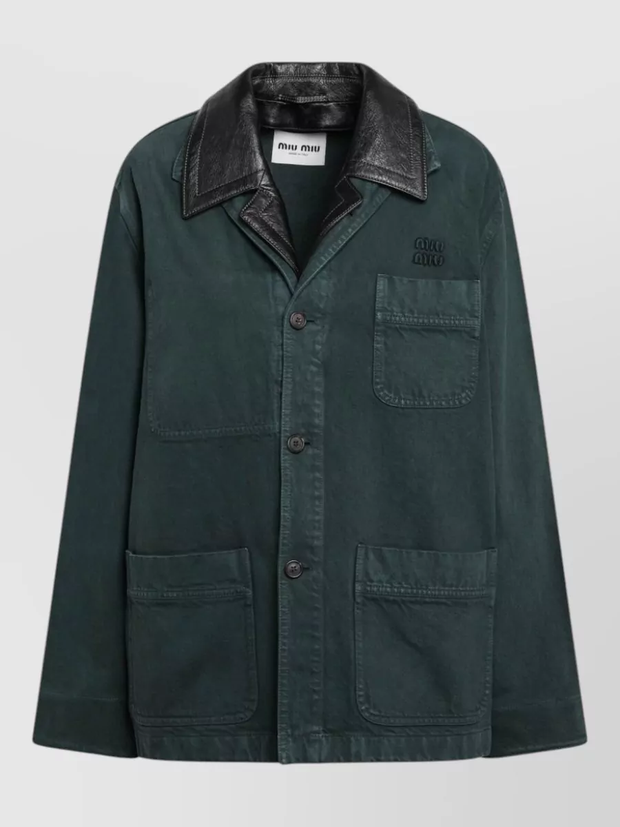 Miu Miu Single breasted coat